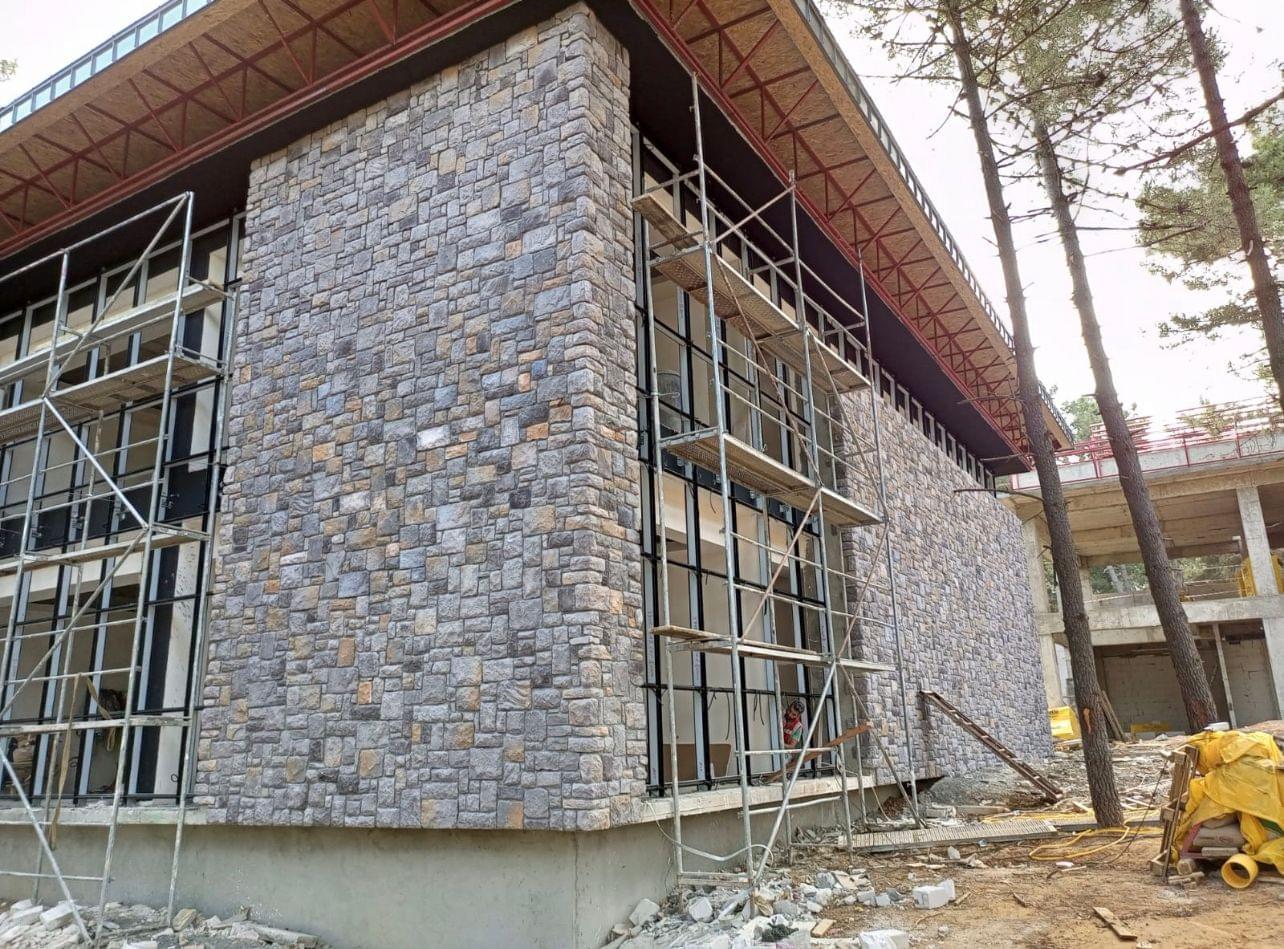 Ota Benga Ceniza Dış Cephe Cephe Taş Duvar Kaplama Ota Benga Ceniza Dış Cephe Cephe Taş Duvar Kaplama