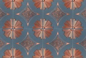 Baltimore Tavan Paneli - Bluish Copper