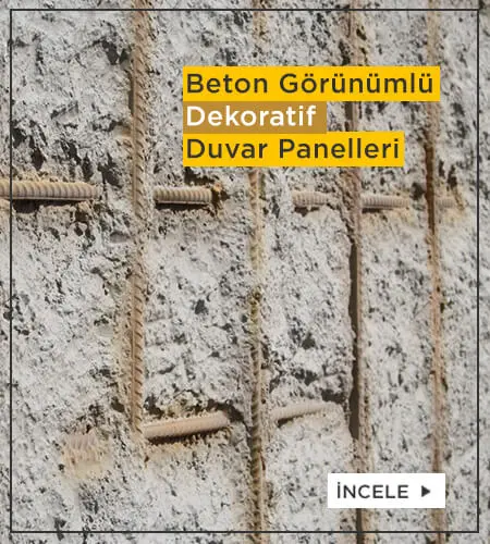 Fiber Esaslı Beton Panel Kaplama Modelleri