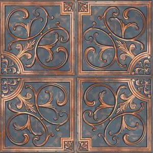 Mayon Karo Panel – Bluish Copper