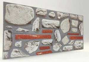 Alaçatı Doğal Taş Desenli Strafor Duvar Paneli