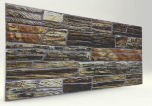 Dere Kırma Taş Desenli Strafor Duvar Paneli