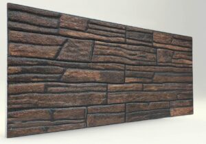 Irmak Kırma Taş Desenli Strafor Duvar Paneli