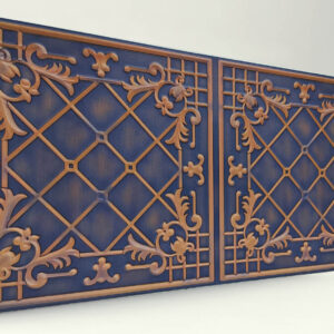 Sümbül Blue Casablanca Karo Strafor Panel