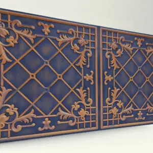 Sümbül Blue Casablanca Karo Strafor Panel