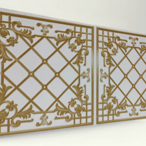 Sümbül White Casablanca Karo Strafor Panel