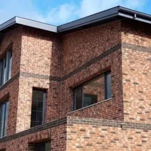 Natural Brick Application on Exteriors