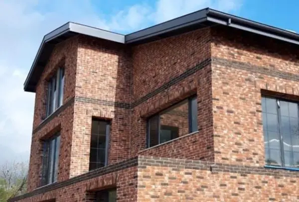 Natural Brick Application on Exteriors