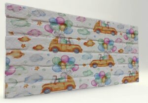 Araba Tuğla Desenli Strafor Duvar Paneli