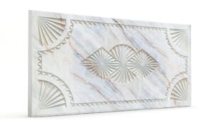 Dolunay Bej Oymalı Mermer Panel