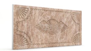 Dolunay Kiremit Oymalı Mermer Panel