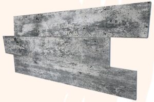 Eskitme Sıvalı İnce Mermer Desenli Strafor Duvar Paneli