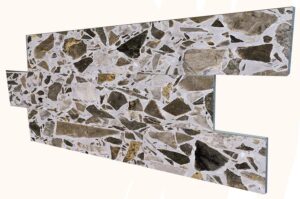 Eskitme İnce Mermer Desenli Strafor Duvar Paneli