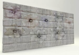 Flower Tuğla Desenli Strafor Duvar Paneli