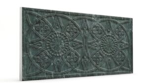 Güneş Antrasit Oymalı Mermer Panel