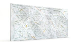 Güneş Bej Oymalı Mermer Panel