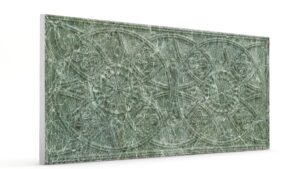 Güneş Su Yeşili Oymalı Mermer Panel