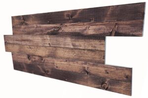 Koyu İnce Ahşap Desenli Strafor Duvar Paneli