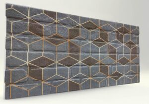 Küp Tuğla Desenli Strafor Duvar Paneli