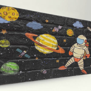 Uzay Tuğla Desenli Strafor Duvar Paneli