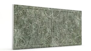 Yıldız Su Yeşili Oymalı Mermer Panel