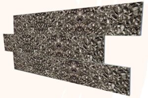 Çakıl Taşı İnce Mermer Desenli Strafor Duvar Paneli