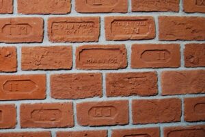 Yazılı Tuğla Cotto Dekoratif Kültür Tuğlası Damgalı Kaplama Tuğlaları