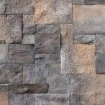 Lefke Dark Gray kültür taşı – Koyu gri doğal taş görünümü, dekoratif taş kaplama uygulaması