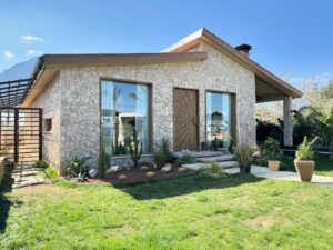 Dekoratif Kültür Taşı Beyaz Açık Renk Dekoratif Kültür Taşı Uygulama Görseli